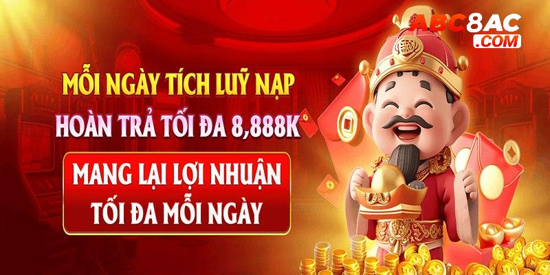 Nhận ngay ưu đãi khủng khi đồng hành cùng nhà cái ABC8